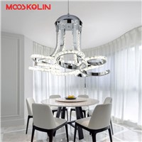 Modern creative crystal chandeliers lighting for Dining room Bedroom indoor lamp K9 crystal lustres de teto ceiling chandelier