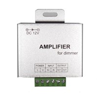 LED Amplifier 1Channel Output For Single Color LED Strip Power Repeater Console Controller DC12V 12A