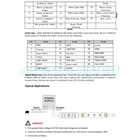 DC12V DC connector portable led strip rgb 5050 controller, rgb led controller, led mini controller