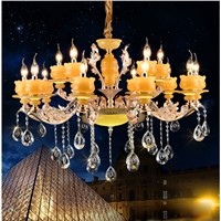 Art deco crystal chandelier lights Luxury crystal light chandelier for Living room Traditional Large chandeliers with LED bubls