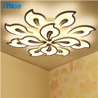 New modern led chandeliers for living room bedroom dining room acrylic iron body Indoor home chandelier lamp lighting fixtures