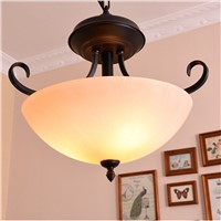 Huiteman Gold Chandelier Lighting Modern Simple Black Glass Lampshade Lamps For Loft Stairwell Kitchen Bedroom LED Chandeliers