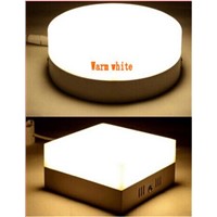 Led Panel Surface Mounted Downlight Led 6W-24W Led Modern Round Ceiling Panel Lights Square Panel Light Fixture + drivre