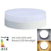 Super bright 24W LED Panel Light Down Light with driver 85-265V Warm White/Cold White Surface Mounted LED Ceiling Light