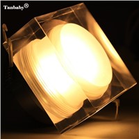 Tanbaby 5Pcs/lot 1X3W Led Downlight Square LED Recessed Light AC85-265V Cabinet Wall Spot Down light Ceiling Lamp Home Lighting