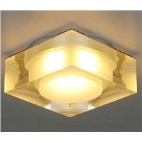 Square RGB LED Crystal Downlight 1W 3W 5W 7W LED Ceiling Recessed RGB Spot Light for Home Decoration