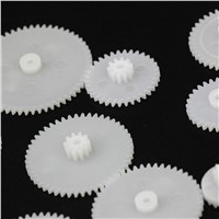 Smart Electronics 75PCS/lot Plastic Gear Rack Pulley Belt Worm Gear Single-and Double-Gear 8-56 Teeth