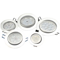 4pcs /lot Modern Super Bright Recessed LED Downlight LED Spot light LED decoration Ceiling Lamp light 110V 220V 3w 5w 7w 9w 12w