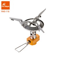 Fire Maple One-Piece Stainless Gas Outdoor Stove Big Burner Folding Lightweight 2820W Outdoor Camping Equipment Gear FMS-116