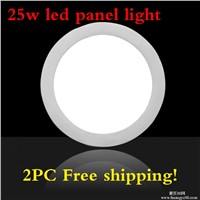 2pcs/lot 25 Watt Round LED Ceiling Light 85-265V,LED Down light Recessed Kitchen Bathroom Lamp Warm White/White/Cool White