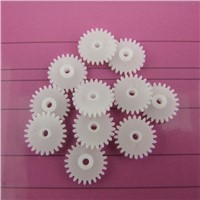 (100pcs/lot) main axle single layer gears 242A 0.5M 24 teeth for 2mm shaft tight fitting toy cars motor gear