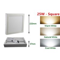 Surface Ceiling Light 9W 15W 25W LED Panel Light Down Light with driver 85-265V Warm White/White/Cold White LED Indoor Light