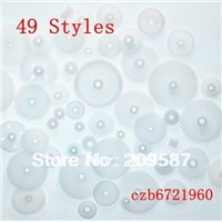 49 styles Plastic Gears All Module 0.5 Robot Parts for DIY NEW