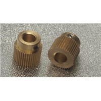 3 D printer accessories DIY extruder special gear feed wheel 40 teeth copper gear drive