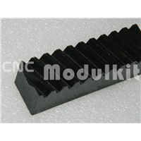 Mod 3 Helical Gear CNC Plasma Rack 30 x 30 Length 1000mm / 39.37&amp;amp;#39;&amp;amp;#39; Black Oxied 45# Steel Drill Holes In Stock By CNC Modulkit