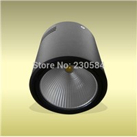 5W 7W 10W 12W COB LED Lamp Surface Mounted Downlight Adjustable Tilt directional lighting White/Black Housing