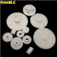2017 High Quanlity ABS Plastic Gear Kit Mixed Different Size Gears For DIY Toy Robot Motor Model Gearbox Accessories For Motor