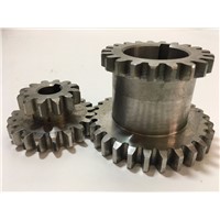 Freeshipping 2 pcs / set Teeth T29xT21 T20xT12 Dual Dears Metal Lathe Gears For Sale