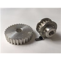 Freeshipping 2pcs/set Miniature household lathe fittings Metal synchronous gear S/N:CJ0618-148 S/N:CJ0618-027