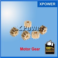 Wholesale 5pcs M0.5-10T Spur Gear Metal Motor Gear Inner Diameter 2mm 0.5 Modulus 26Teeth Motor Height 4mm Gear