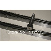 Precision engraving machine accessories gear shaft 20 teeth 1.25 module rack 103mm  pinion shaft