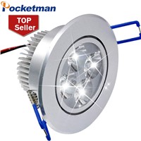 LED Ceiling Downlight 15W 12W 9W Recessed Cabinet LED Wall Down lamp light Lighting LED Bulb Panel Light With Driver