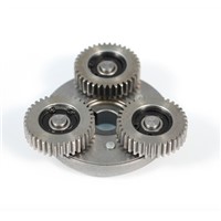 Electric vehicle brushless motor metal steel gear 36Teeths gear 608 bearing one-way clutch assembly
