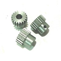 1 module spur gear teeth 1.0m86 steel bosses with screw top wire feed Jimi