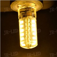 5PCS/lot New G4  48 SMD 2835 LED Light Bulb Lamp AC DC 12Vled Spotlight Silicone dimmable chandelier lamp CE ROHS