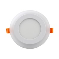 LED Ceiling Recessed Panel light 6W 9W 16W 3 Model LED Panel Downlight Blue+White 2 colors AC85-265V Round LED Painel Lights