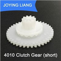 4010 Clutch Gear Short Type Modulus 0.5 POM Plastic Gear Clutch Set DIY Toy Model (100pcs 402A Gear + 100pcs 102B Gear )
