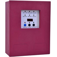 2 Zones Fire Alarm Control Panel with AC power input Fire Alarm Control System Conventional Fire  Control Panel