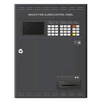Addressable Fire Alarm Control Panel one loop for 324 addresses