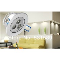 Factory Sales  10PCS9W 3x3W Dimmable Led Downlights 120 Beam Angle Cool/Warm White Led Fixture Downlights Recessed Lamp 85-265V