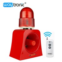 Industrial Audible and Visual Alarm Device 100m Wireles Remote Control Beacon Siren Download Alarm Sound from USB Flash Drive
