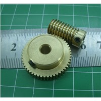 0.5 Mold 40Teeths  Worm Gear High Speed Reduction Ratio  1:40-Remote Control Toys Steering Gear Worm Gear Combination