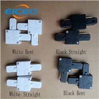 (EICEO) New Hot Sale Led Track Light Connector Straight Or Corner Just Connector Haven&amp;amp;#39;t Rail  White/Black just one piece