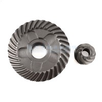 Electric Power Tool Metal Helical Tooth Spiral Bevel Gear Set for Bosch GWS6-100 Angle Grinder