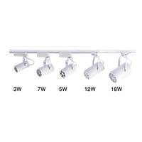 Lowest price 5W Kitchen led track lighting 5 led Pendant wall spot lamp for clothing stores chandelier Free Shipping 2pcs/lot