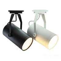 Good Quality 7W LED Track Light Clothes shop track lighting Black or White body rail light for shopping mall