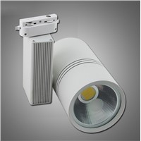 Free shipping 30W Warm White/White/Cold White COB LED Track light ideal for store/shop lighting AC85-265V