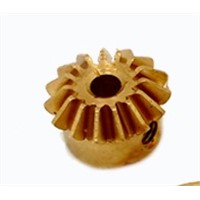 For sale 2016  inner hole:3mm 0.8M-15T copper bevel gear diy toy motor small mini module gear