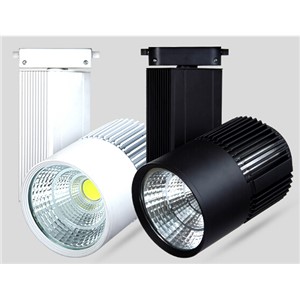 LED Track Light 30W COB Rail Light Spotlight Lamp Replace 300W Halogen Lamp Warm/Cold/ Natural White Led track lamp AC85-265V