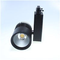 New LED track light 30w spot light for shopping mall cloth shop AC85-265V COB 100  lumens per watt  10 pcs per lot