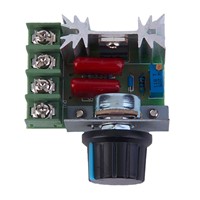 2000W AC 220V SCR Adjustable Voltage Regulator Step-down Power Supply Module SCR electronic voltage regulator speed controller