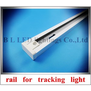 rail track bar for LED tracking light track light rail light lamp 1000mm(L)*33mm(W)*20mm(H) 2 pole(line/pin)