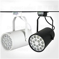 High Power White/Black Ce&amp;amp;amp;RoHS 18w LED track light  supermakret store spot lamps led spot track lighting