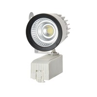 8pcs/lot led track light COB 15W AC85-265V warm/cool/natural white CE/RoHS stage/shop/clothe store lighting lamp