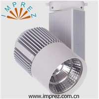 Imprez LED Track Light 30W COB Rail Lights Spotlight Equal 300W Halogen Lamp 45mil 110v 120v 220v 240v Warm Cold Natural White