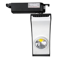 Free Shipping 25W Dimmable led tracking light COB Led Track Light Aluminum Led Track Lamp